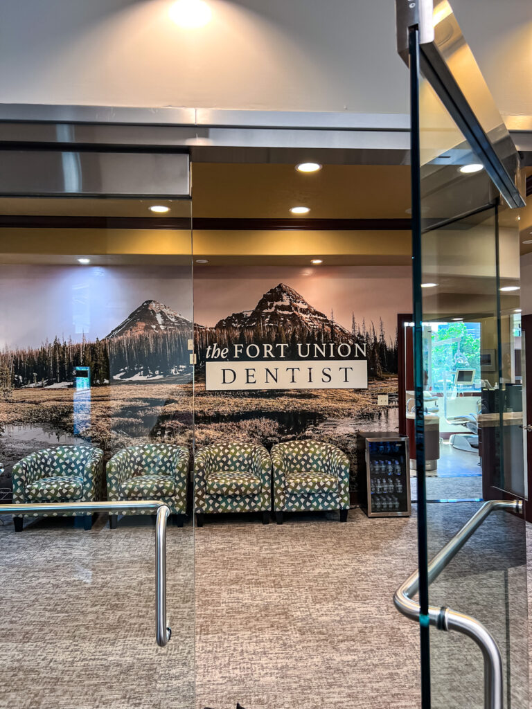 Front entrance of The Fort Union Dentist open to all patients!